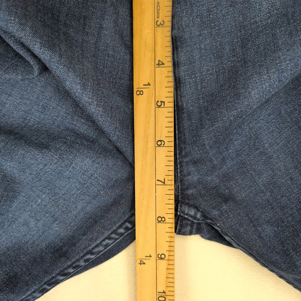 Free People Flare Wide-Leg Jeans Women's Size 25 Dark Wash - Picture 11 of 12